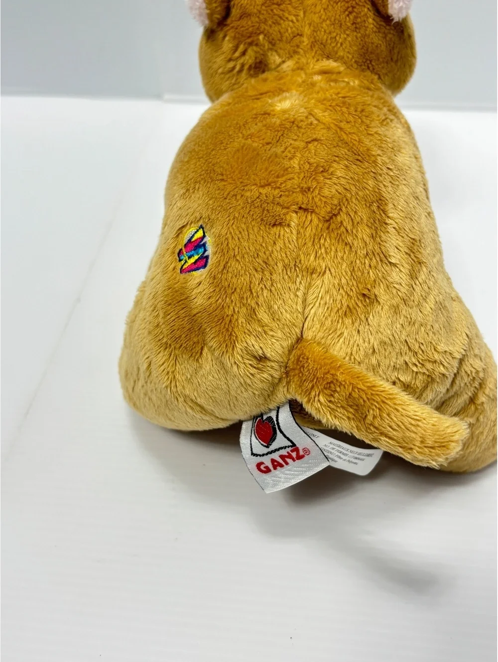 Ganz Webkinz Plush Hippo Stuffed Soft Animal Toy GUC Hippopotamus